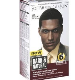 Dark & Natural Men's Hair Colour Jet Black